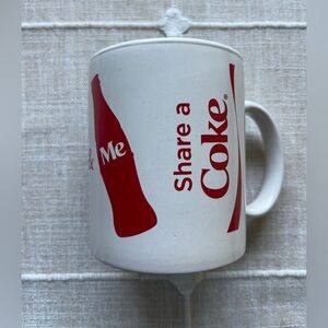 Coca-Cola Red and White Share a Coke Mug